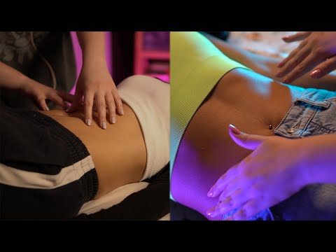 ASMR The Most Relaxing Mixed Belly Massages