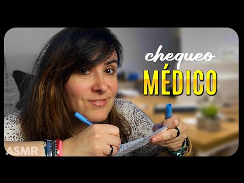 ASMR ESPAÑOL RolePlay Doctora - Chequeo médico general | Zeiko ASMR