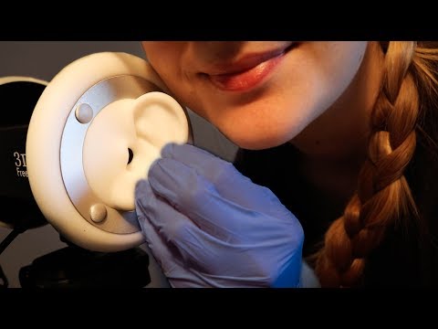 ASMR Rough Ear Massage with Gloves
