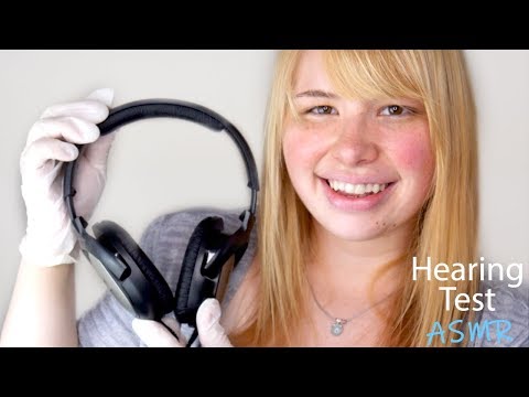 ASMR Ear Exam & Hearing Test Roleplay