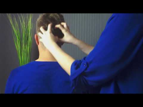 Sanfte Massage ♥ Kopf, Nacken & Schultern (beruhigende Bewegungen + angenehme Stimme, ASMR)
