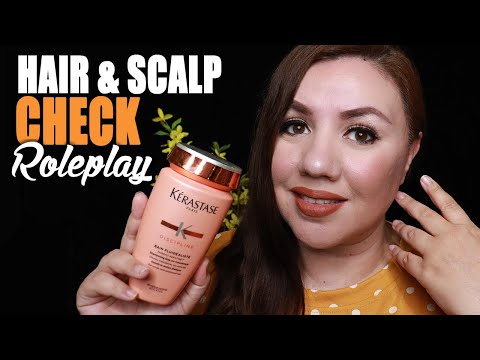 ASMR Gentle Hair and Scalp Check Roleplay