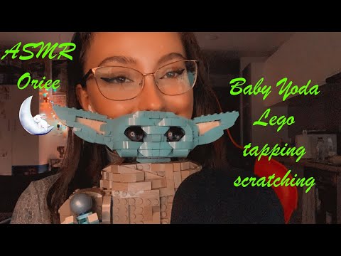 ASMR | Baby Yoda Lego scratching/tapping 🥰