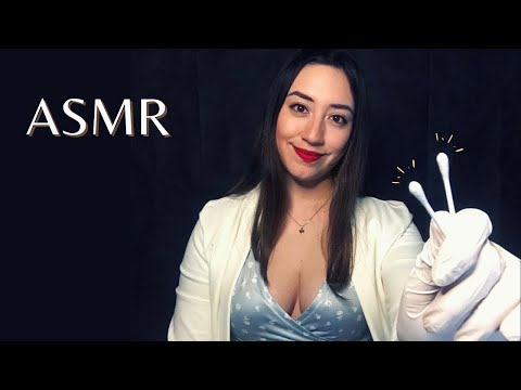 ASMR en Español | Ear Cleaning - Massage Roleplay | Medical Roleplay | Whispered - Mouth Sounds