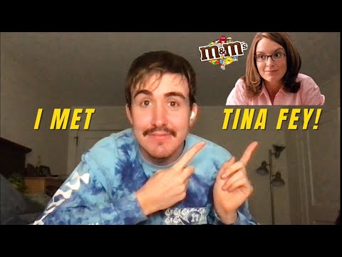 I gave Tina Fey M&Ms!!! - ASMR Ramble Lofi Story time