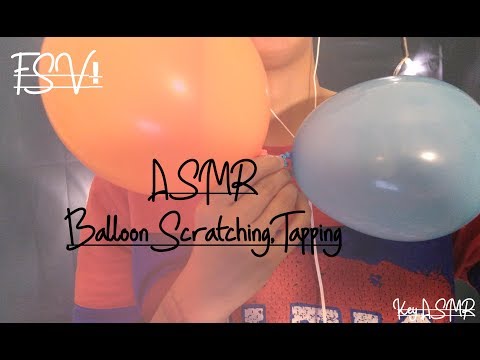 ASMR Sticky Balloon Scratching and Tapping [FSV] || ASMR by KeY ||