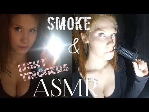 Light, Smoke, & Ear to Ear Sounds ASMR (SLEEP INDUCING😴)