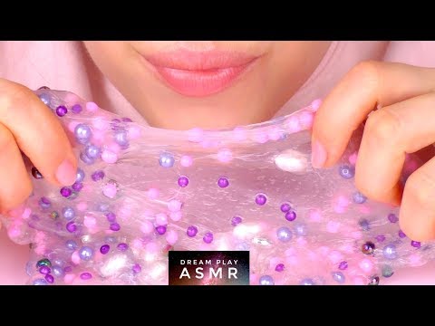 ★ASMR★ Wir mixen Perlen in Clear Slime für superschönen Perlenschleim | Dream Play ASMR