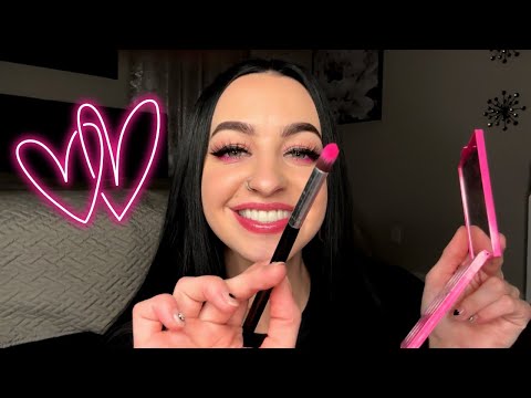 [ASMR] Sister Does Your Valentine's Day Eye Makeup RP
