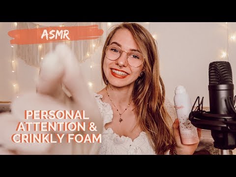 ASMR - Crinkly & BRAIN MELTING 🤯Foam (deutsch/german & english)