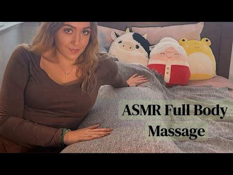 ASMR Full Body Massage - POV Body Pillow Roleplay