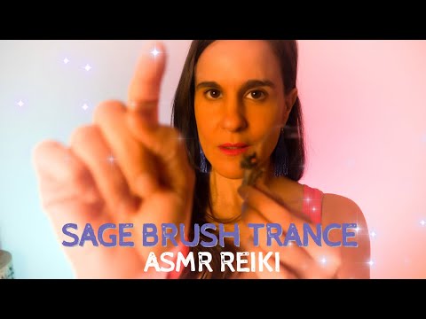 10 Minute Smudging Ceremony ASMR Reiki (Slow Hand Triggers)