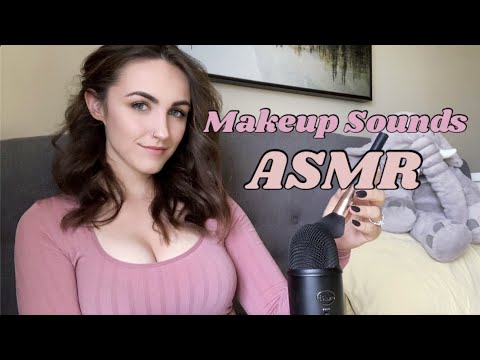 ASMR Satisfying Makeup Sounds💋(Whispers, Tapping, Scratching, and More)