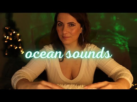 ASMR | Ocean Sounds ' Fluffy Towel ' Amazing Relaxation