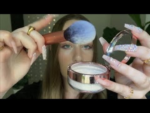 ASMR :) Doing Your Full Glam Makeup (repost)