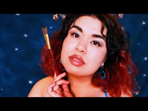 ASMR Painting You a New Aura | Whispering & Visual Triggers