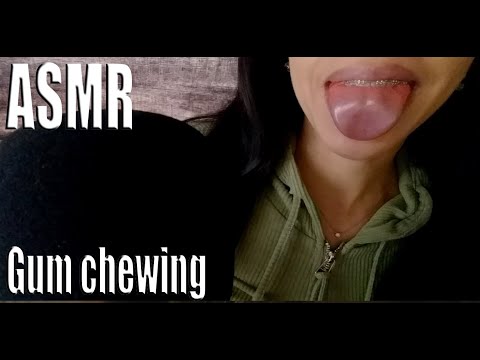 {ASMR} Gum chewing
