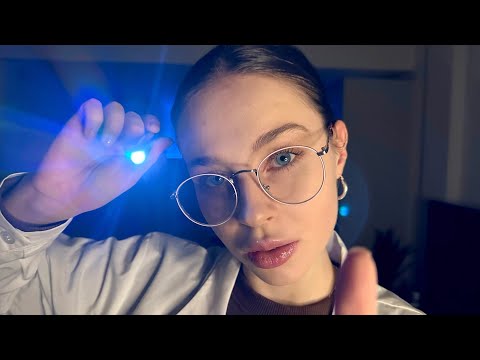 ASMR The Tingliest Eye Exam Ever 👁️ | Light Triggers, Peripheral Vision Test, Glasses Fitting