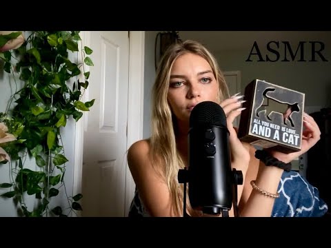 Tingly Tapping Triggers~(tapping, clicky whispers, scratching, camera tapping) | ASMR