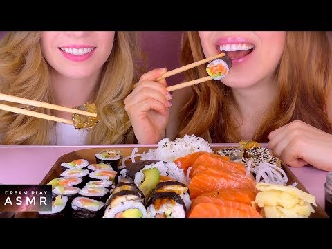 ★ASMR★ Geschwister Sushi Battle (eating sounds /no talking) | Dream Play ASMR