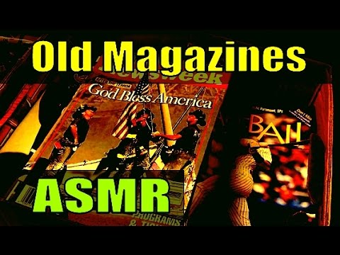 Old Magazines - 1 Hour ASMR Sleep Aid
