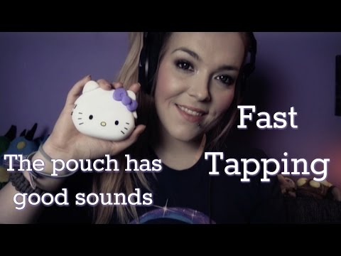 ☆★ASMR★☆ The Pouch Makes Good Sounds | Fast Tapping | Update & Tad #41