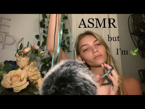 ASMR but I’m 🪨’d~ (unpredictable, mildly chaotic, haircut, measuring you, mouth sounds, tapping)