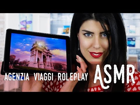 ASMR ita - 🌏 Agenzia di VIAGGI Roleplay · Tour di MILANO (Soft Spoken)