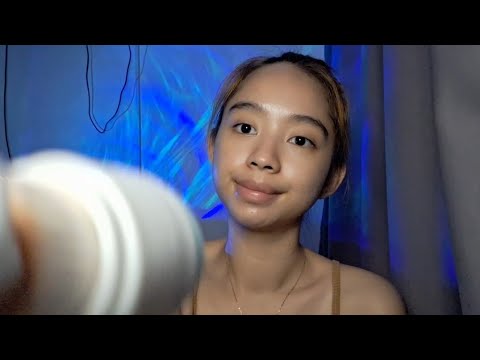 ASMR spa facial roleplay with layered sounds 🥰