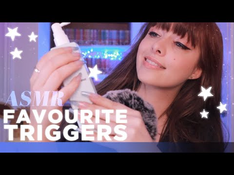 💙 My Favourite ASMR Triggers! 💙 100% Microphone Sensitivity for all the Tingles!