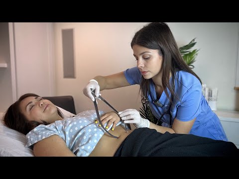 ASMR Head to Toe Assessment ( First Annual Physical, Face, Scalp, Abdomen, Back Exams) Soft Spoken