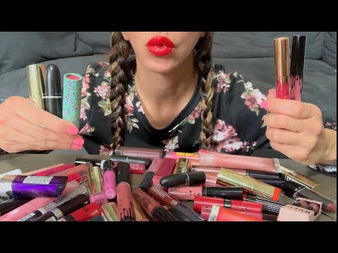 ASMR | Lipstick Application | Mouth Sounds 😘