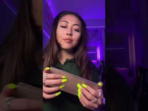 ASMR fast and aggressive tapping