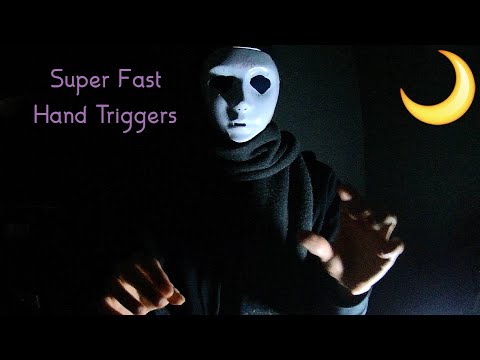 **SUPER FAST HAND AND MOUTH SOUNDS** - BLIND ASMR