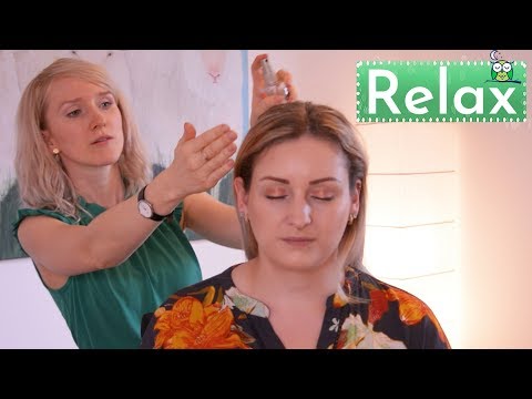 ASMR Massage / Hairplay mit Relaxi Nastassja (sanft gesprochen)