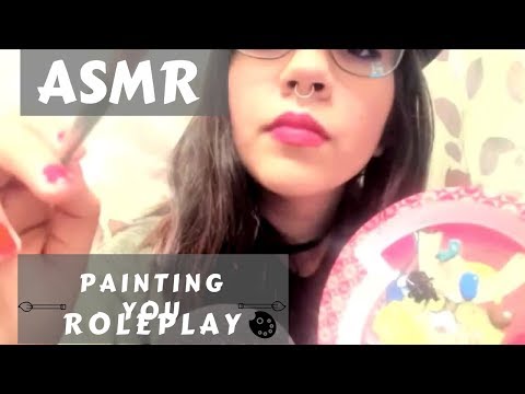 B*tchy Painter Paints You (ASMR Roleplay)  ♥
