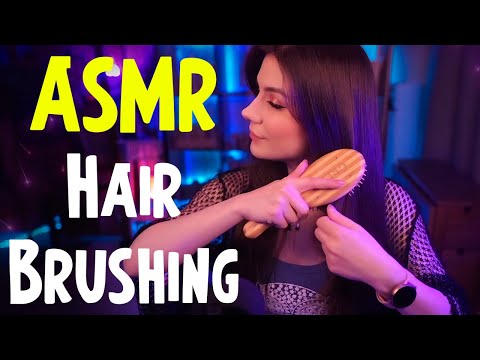 ASMR Hair Brushing (Zoom h8)💎 No Talking