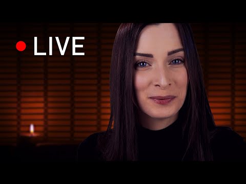 🔴 ASMR Livestream: Soft Spoken & Whispering, Rambling and Triggers for Relaxing and Sleep