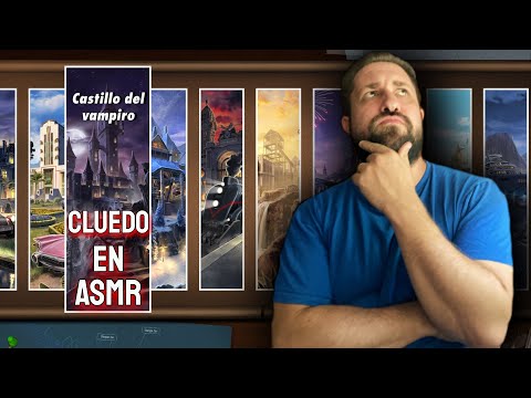 ASMR VISUAL - CLUEDO (TABLERO CASTILLO DEL VAMPIRO)