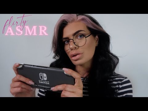 ASMR Nerdy Girl Flirts With You In Class 💕 (crush on you roleplay)
