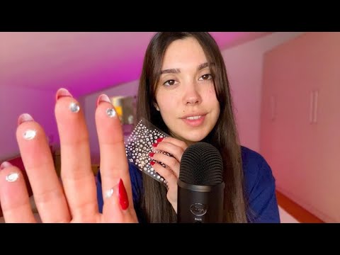 ASMR Tapping for your napping | Gentle gem taps and visual triggers