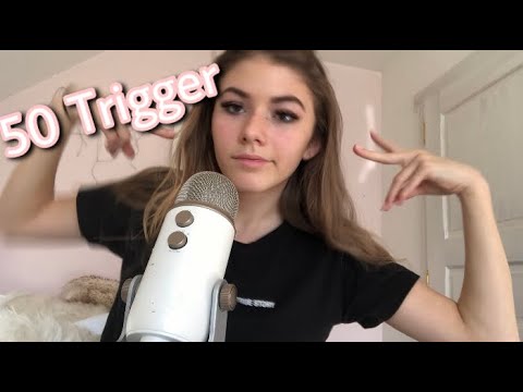 ASMR- 50 Trigger in 1 Minute! 🍂 (ASMR Deutsch,German)