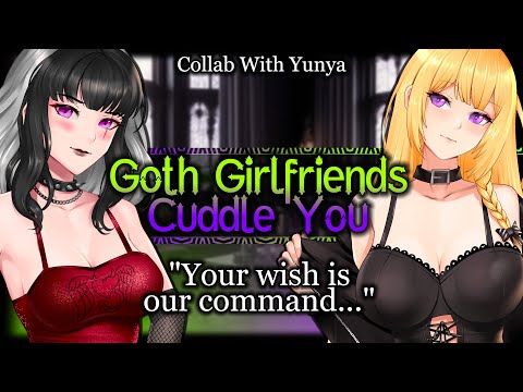 Goth Girlfriends Cuddle You After A Long Day [Femdom] [Needy] | Polyamorous ASMR Roleplay /FF4A/