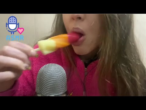 ASMR Popsicle | Sucking, Licking Mouth sound | No Talking
