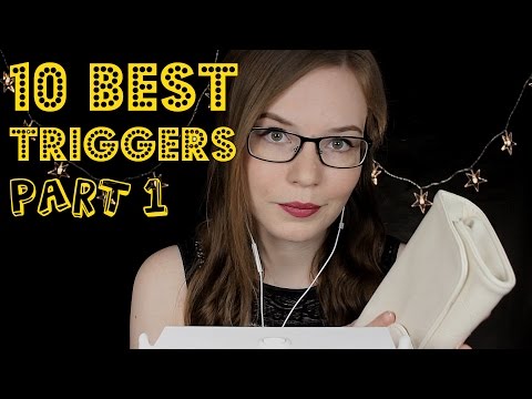 10 Best Triggers 💕 Part 1 🌟 Tapping, Scratching, Crinkles | Soft Spoken + Whispered Binaural HD ASMR