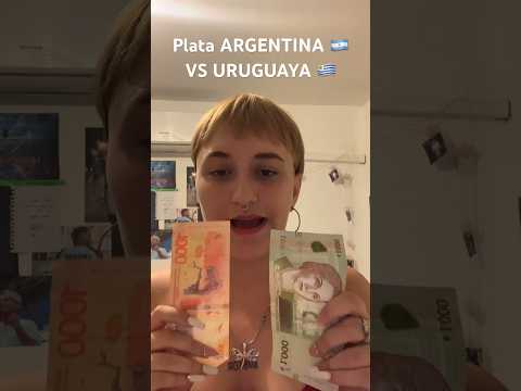 Billetes argentinos vs uruguayos