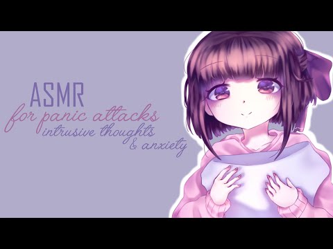 ASMR For Panic Attacks, Intrusive Thoughts, Paranoia & Anxiety [Fluffy Mic] [Softly Spoken]