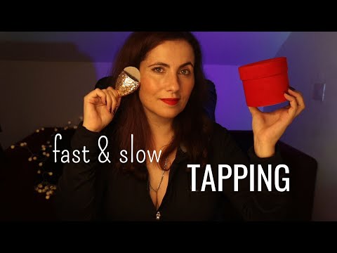 ASMR | Fast & Slow Tapping 💜 Best trigger ever at 7'09 sec