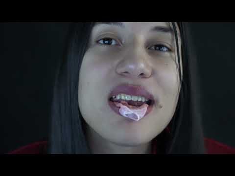 Bubble Yum Gum Popping And Chewing ASMR