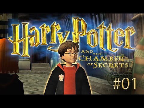 Harry Potter and the Chamber of Secrets #01 ⚡ The Adventure Begins! [PS2 Nostalgic Gameplay]